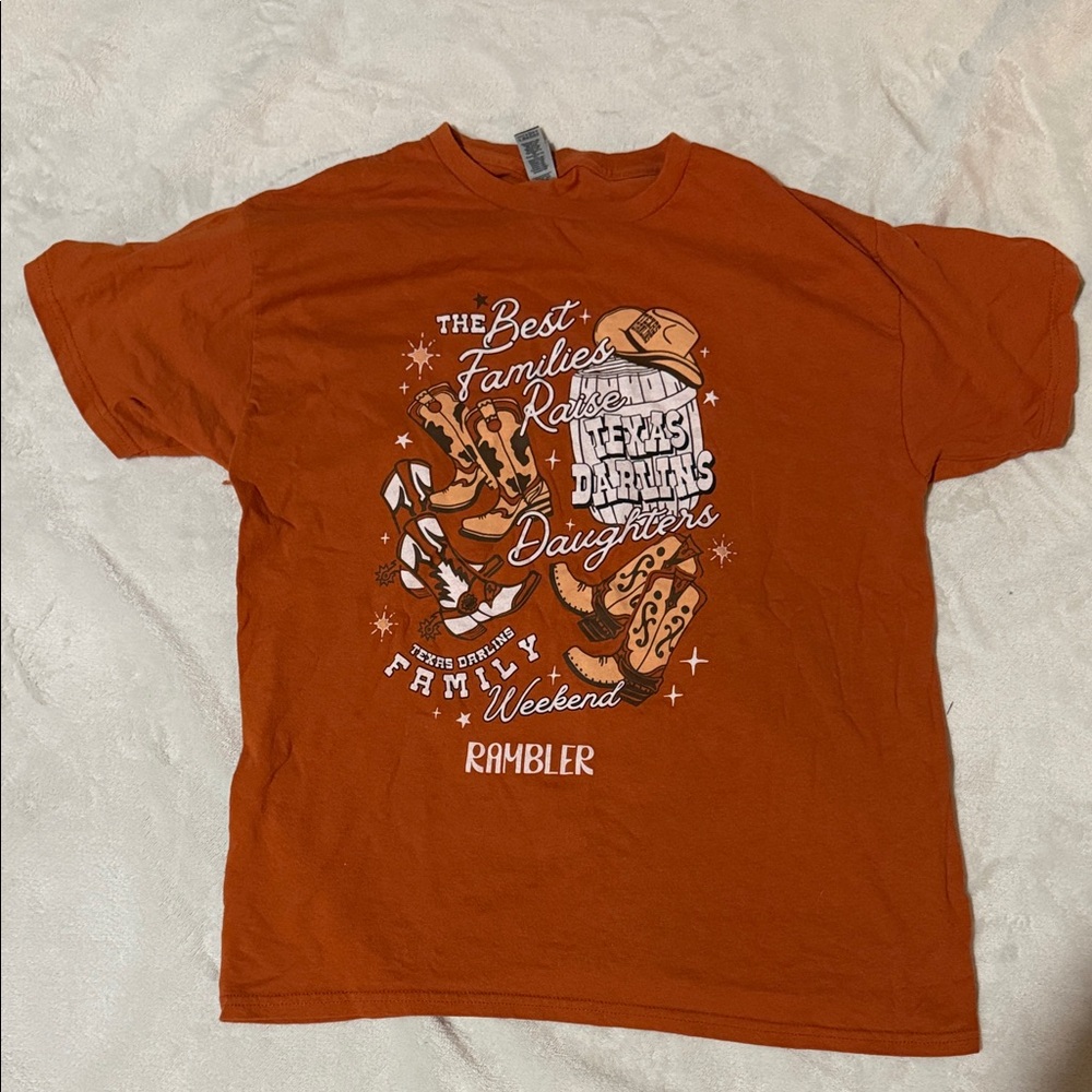 Gildan Heavy Cotton Orange Tee